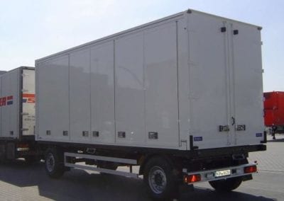 Isolieraufbau mit Heizungsanlage