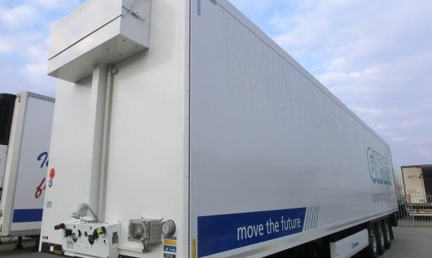 Sattelauflieger mit Heizungsanlage