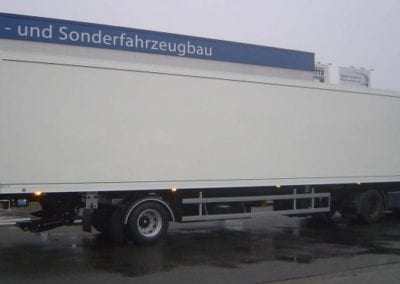 Kükentransportaufbau mit Heizung