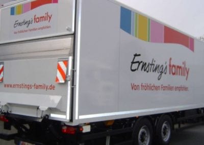 Trockenfrachtaufbau für Anhänger
