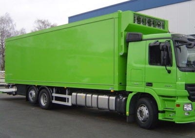 Kükentransportaufbau mit Heizung