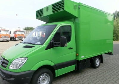 Kükentransportaufbau mit Heizung