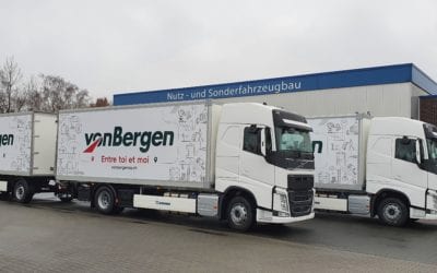 Durchladezug mit Isolieraufbauten für die Schweiz