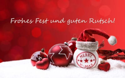 Frohe Weihnachten – Guten Rutsch !