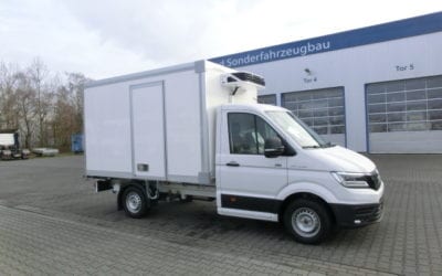 Kühlaufbau auf MAN TGE