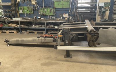 Reparatur Anhänger-Chassis