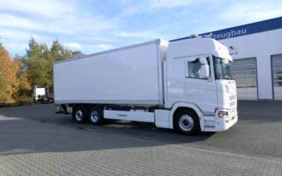Kühlaufbau SLTK auf Scania
